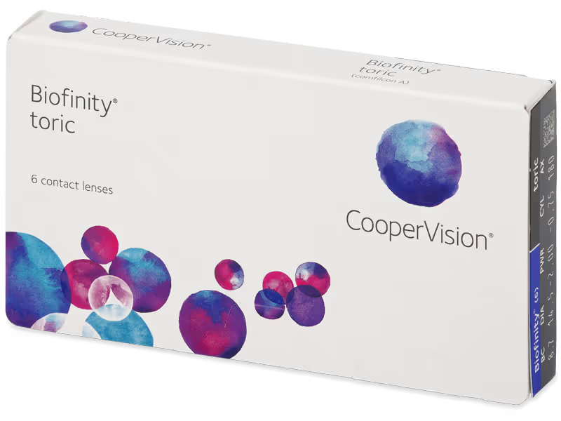Biofinity Toric - 6 lentes