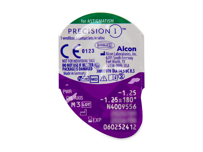 Precision1 for Astigmatism – 30 lentes
