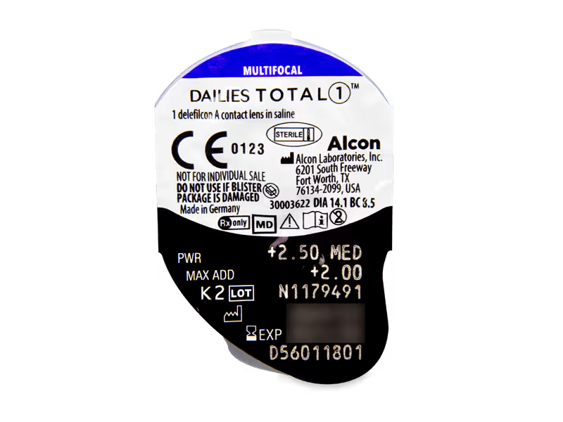 Dailies Total 1 Multifocal – 30 lentes