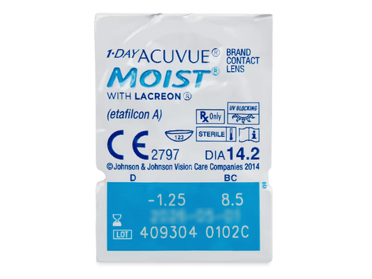 1-Day Acuvue Moist – 90 lentes