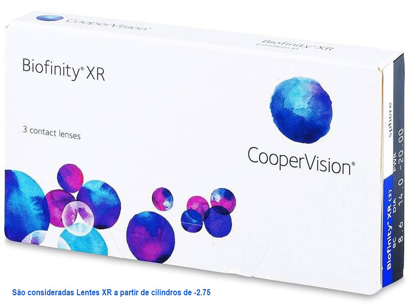 Biofinity XR - 3 lentes