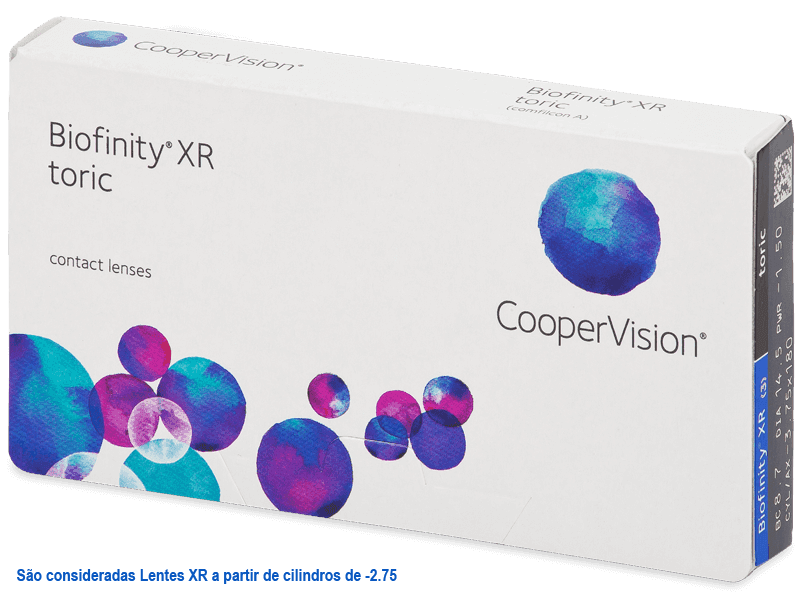 Biofinity Toric XR - 3 lentes