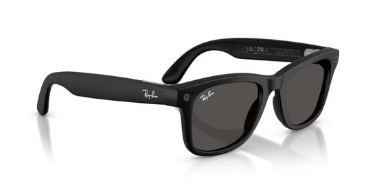 Ray-ban Meta Wayfarer Sol 0RW4011 Matte Black