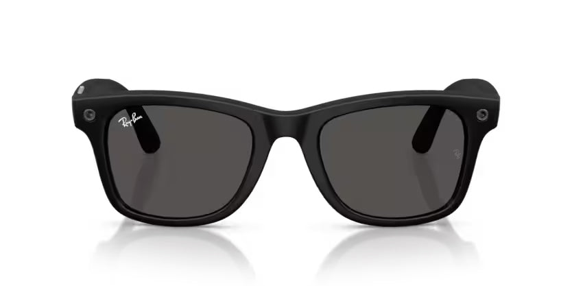 Ray-ban Meta Wayfarer Sol 0RW4011 Matte Black