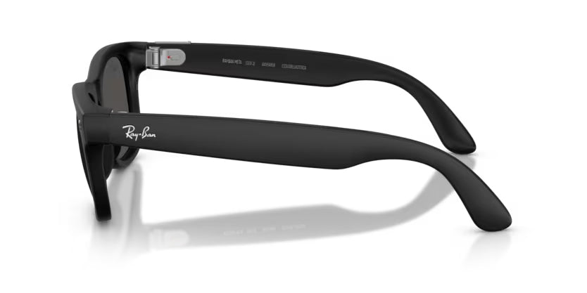 Ray-ban Meta Wayfarer Sol 0RW4011 Matte Black