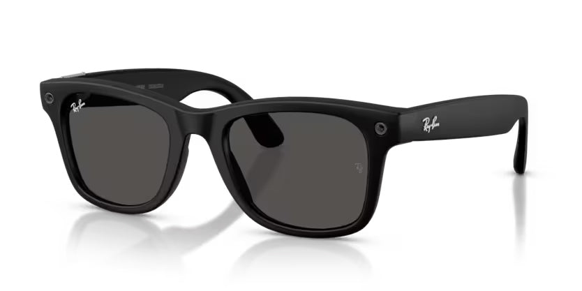 Ray-ban Meta Wayfarer Sol 0RW4011 Matte Black