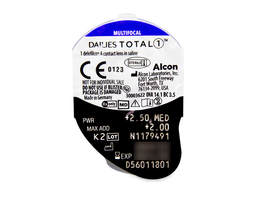 Dailies Total 1 Multifocal – 30 lentes