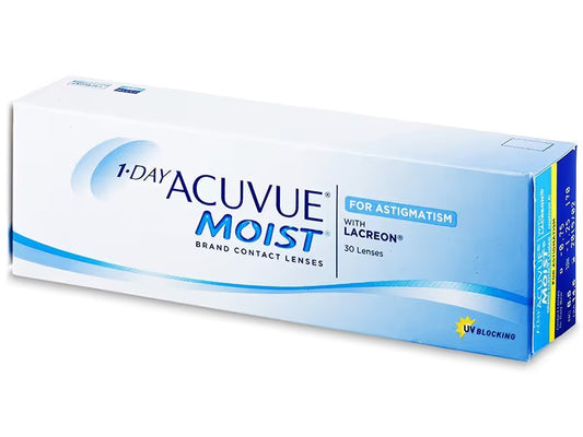 1-Day Acuvue Moist for astigmatism – 30 lentes