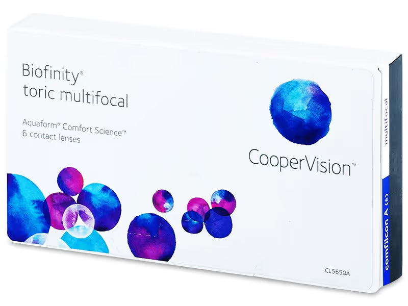 Biofinity Toric Multifocal - 6 lentes