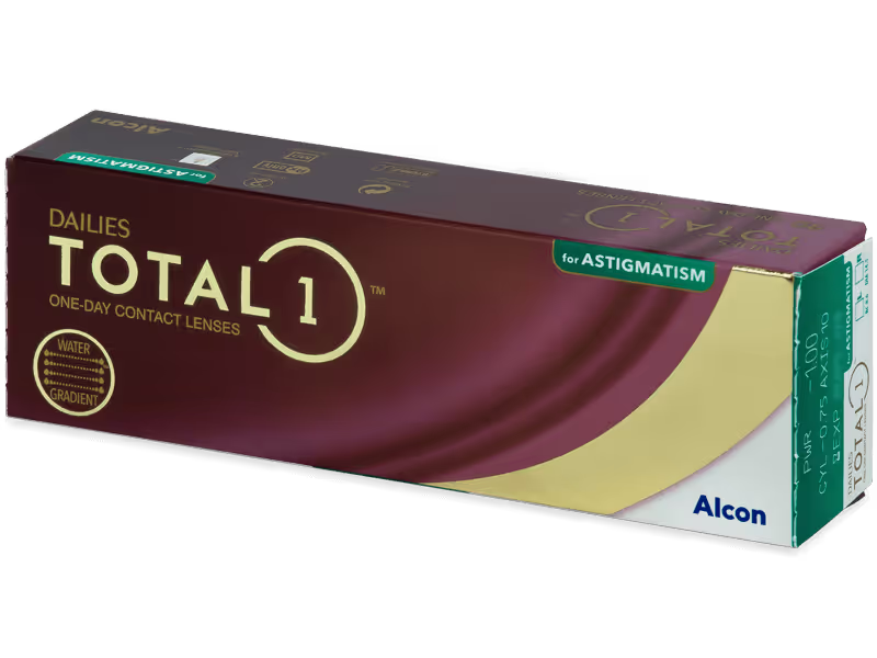 Dailies Total 1 Toric - 30 lentes