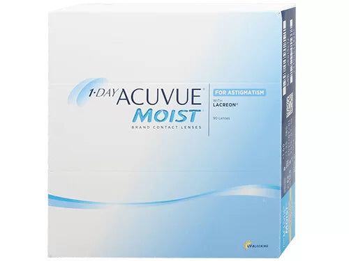 1-Day Acuvue Moist for astigmatism – 90 lentes