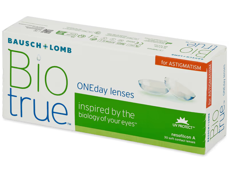 Biotrue ONEday Toric – 30 lentes