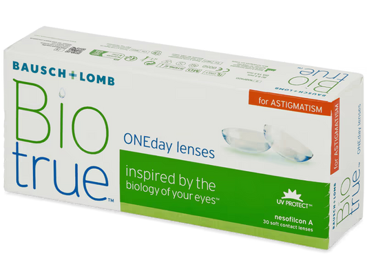 Biotrue ONEday Toric – 30 lentes